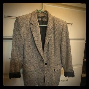VINTAGE tweed blazer